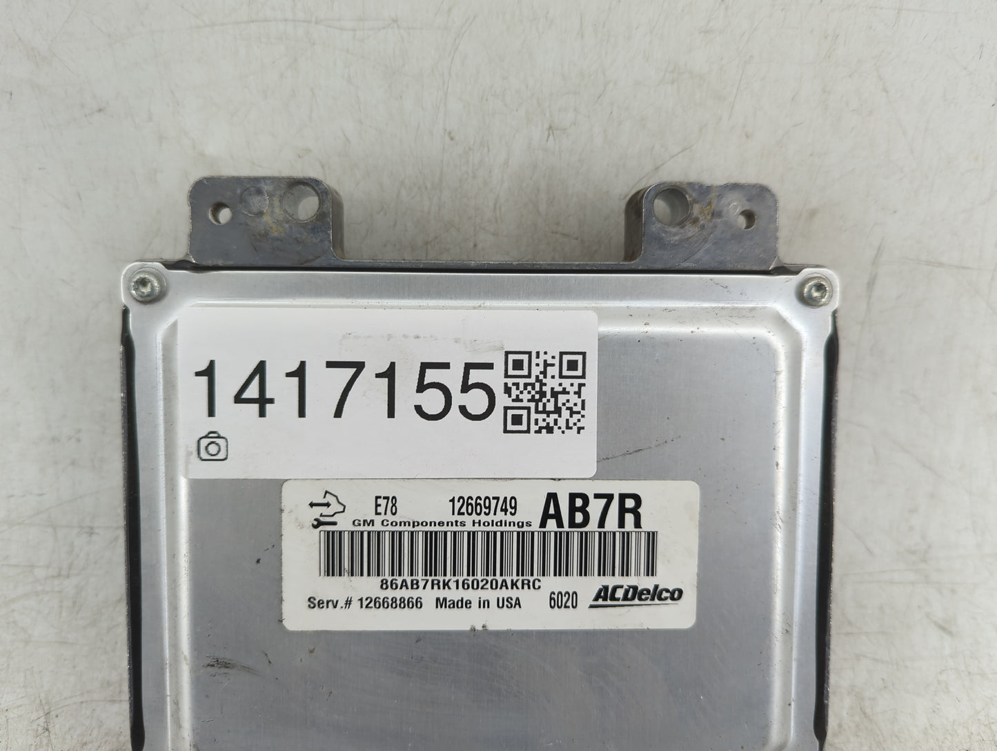 2013-2016 Buick Encore PCM Engine Control Computer ECU ECM PCU OEM P/N:12669749 Fits Fits 2011 2012 2013 2014 2015 2016 OEM 