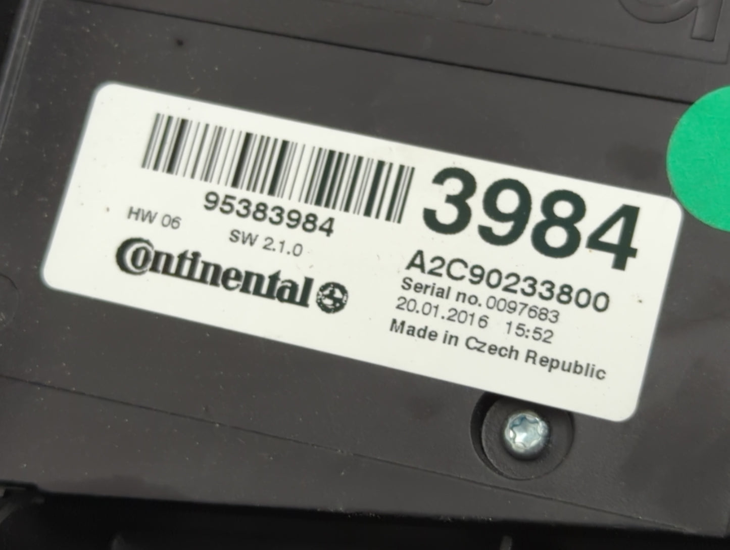 2013-2016 Buick Encore Climate Control Module Temperature AC/Heater Replacement P/N:95383984 Fits OEM Used Auto Parts - Oemu