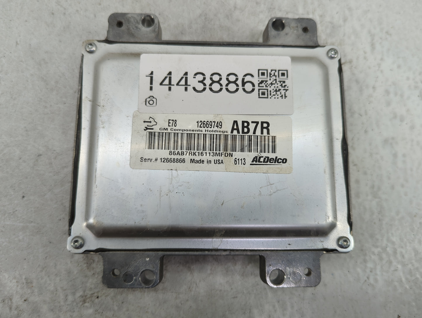 2013-2016 Buick Encore PCM Engine Control Computer ECU ECM PCU OEM P/N:12669749 12668866 Fits Fits 2011 2012 2013 2014 2015 
