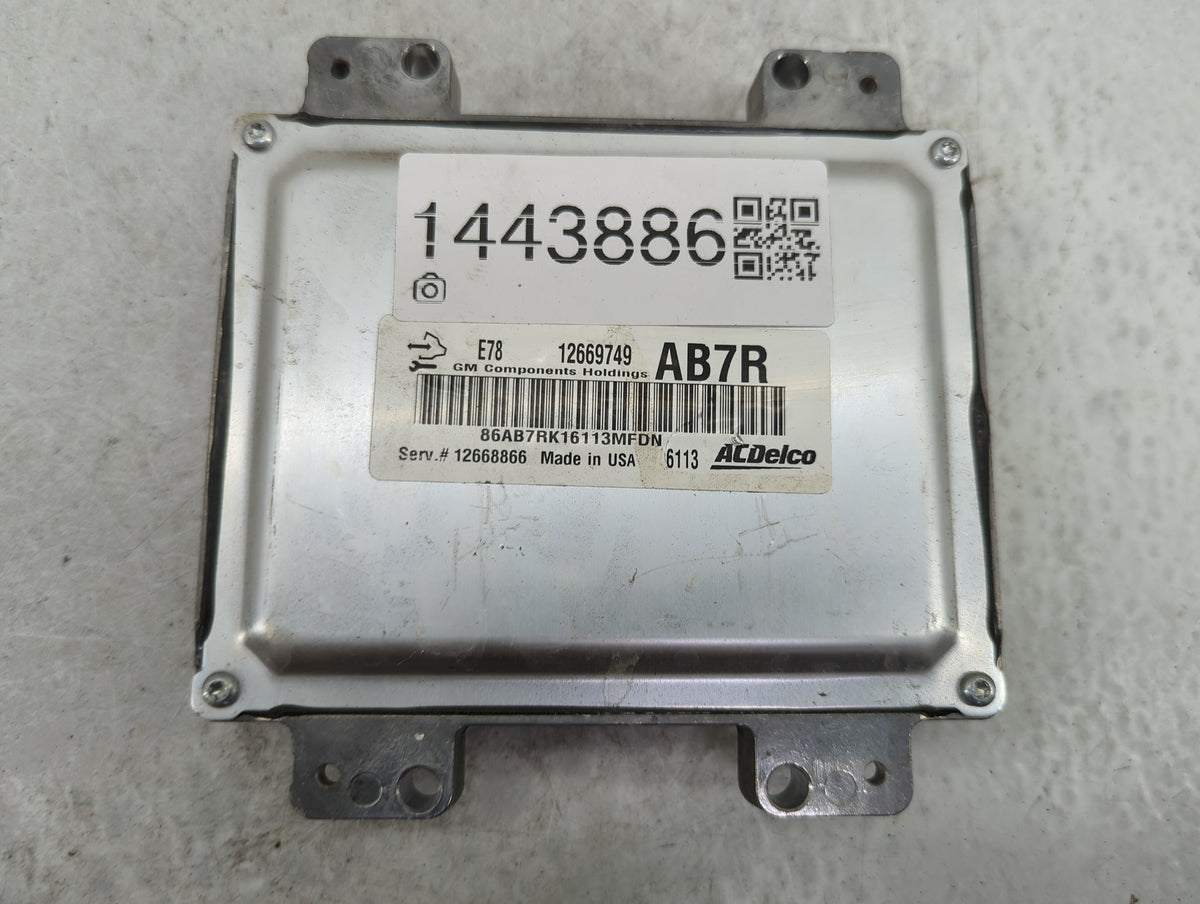 2013-2016 Buick Encore PCM Engine Control Computer ECU ECM PCU OEM P/N:12669749 12668866 Fits 2011 2012 2013 2014 2015 2016 