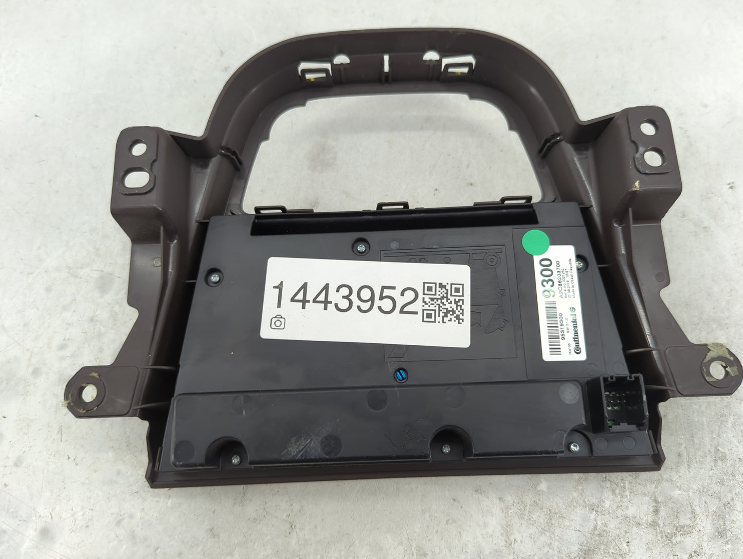 2013-2016 Buick Encore Climate Control Module Temperature AC/Heater Replacement P/N:95319300 A2C86203700 Fits OEM Used Auto 