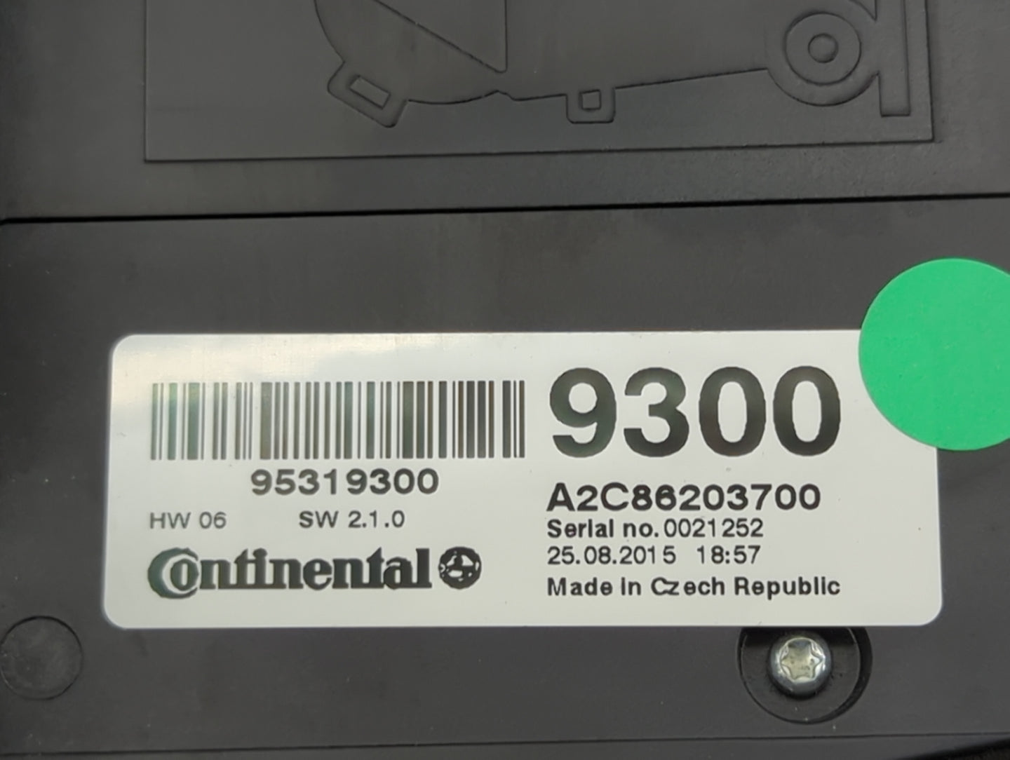 2013-2016 Buick Encore Climate Control Module Temperature AC/Heater Replacement P/N:95319300 A2C86203700 Fits OEM Used Auto 