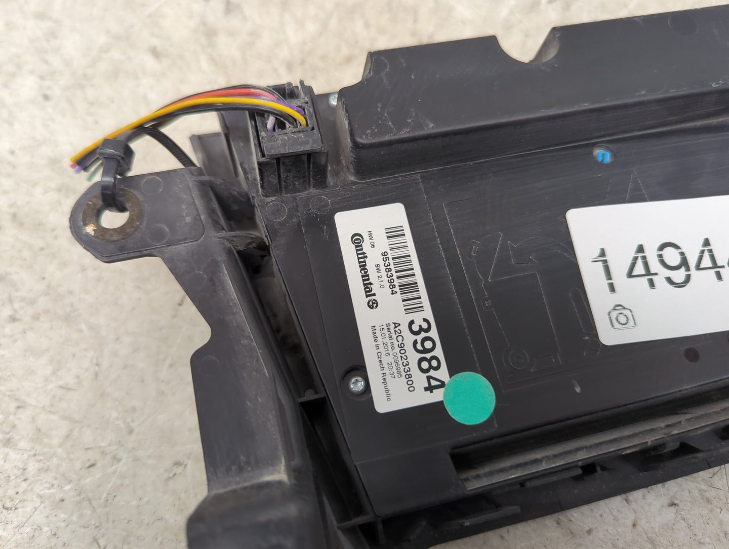 2013-2016 Buick Encore Radio Control Panel 1494488 - Oemusedautoparts1.com