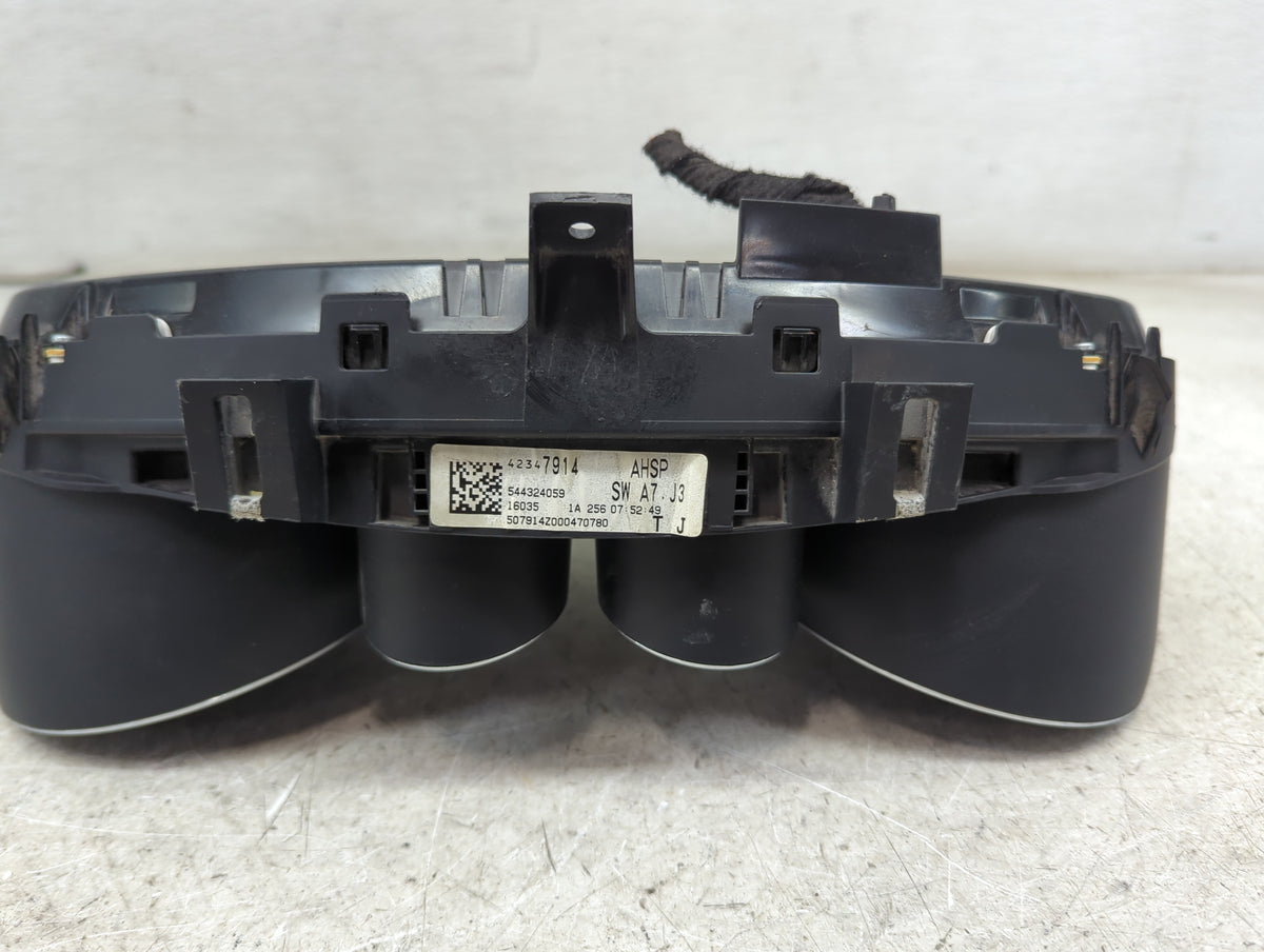 2016 Buick Encore Instrument Cluster Speedometer Gauges P/N:A2C90117600 42347914, 5443240S9, A2C99372100470780G Miles: Fits 
