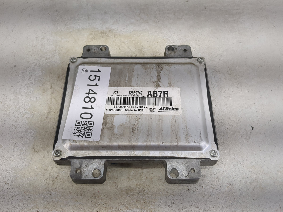 2013-2016 Buick Encore PCM Engine Control Computer ECU ECM PCU OEM P/N:12669749 12668866 Fits 2011 2012 2013 2014 2015 2016 