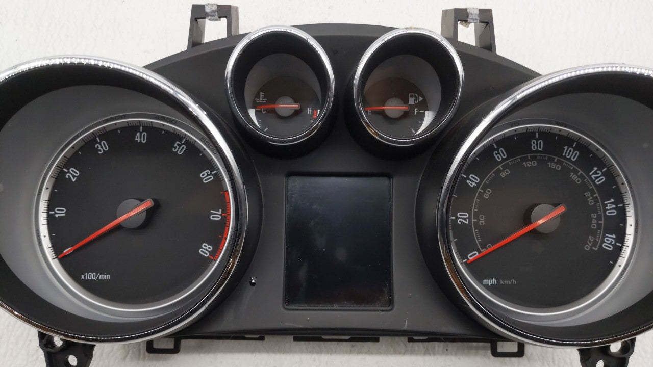 2016 Buick Encore Instrument Cluster Speedometer Gauges P/N:42347914 Fits OEM Used Auto Parts - Oemusedautoparts1.com