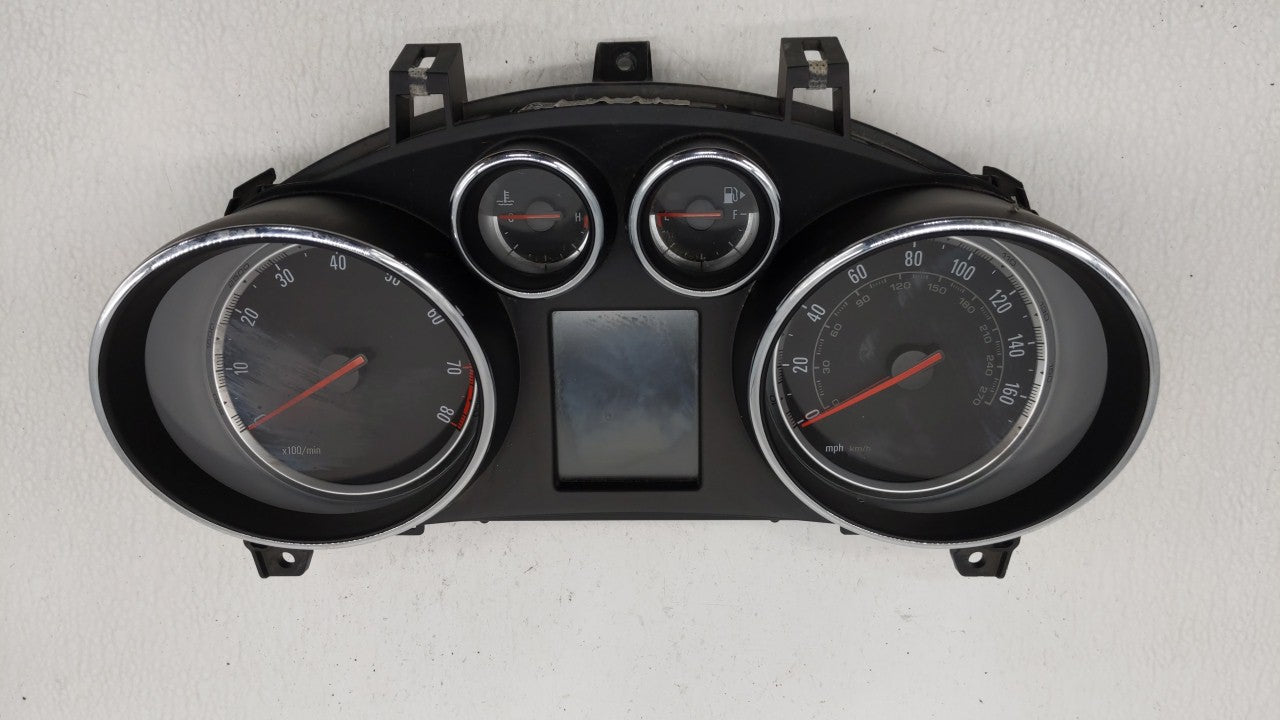 2016 Buick Encore Instrument Cluster Speedometer Gauges P/N:42347914 Fits OEM Used Auto Parts - Oemusedautoparts1.com