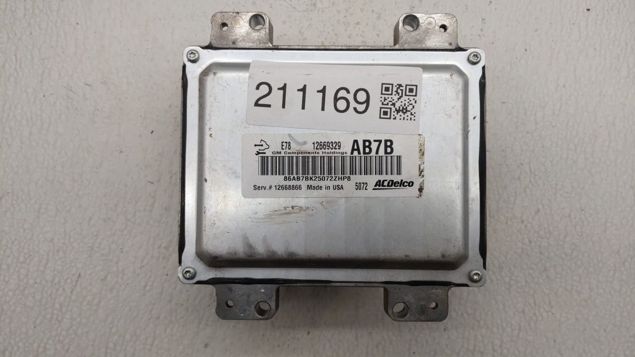 2013-2016 Buick Encore PCM Engine Control Computer ECU ECM PCU OEM P/N:12668866 12656958 Fits Fits 2011 2012 2013 2014 2015 