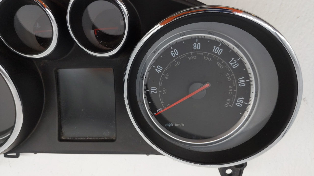 2016 Buick Encore Instrument Cluster Speedometer Gauges P/N:42347914 Fits OEM Used Auto Parts - Oemusedautoparts1.com
