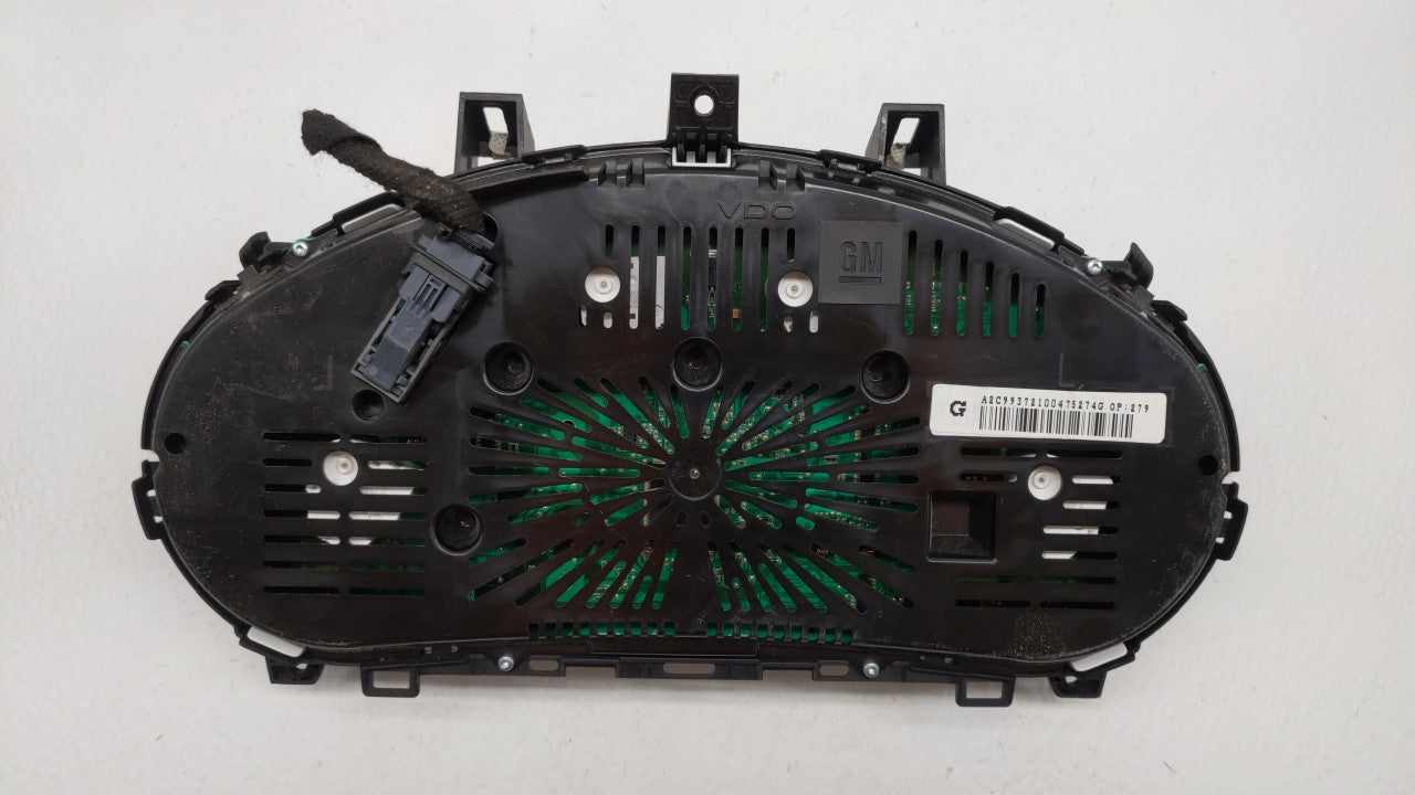 2016 Buick Encore Instrument Cluster Speedometer Gauges P/N:42347914 Fits OEM Used Auto Parts - Oemusedautoparts1.com