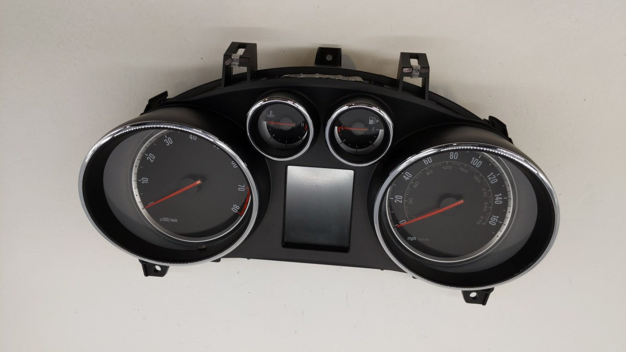 2016 Buick Encore Instrument Cluster Speedometer Gauges P/N:42347914 Fits OEM Used Auto Parts - Oemusedautoparts1.com