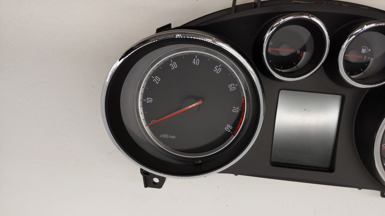2016 Buick Encore Instrument Cluster Speedometer Gauges P/N:42347914 Fits OEM Used Auto Parts - Oemusedautoparts1.com