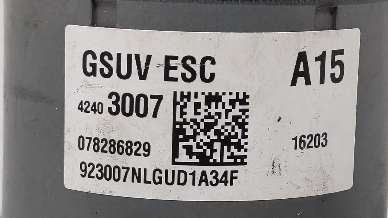 2016 Buick Encore ABS Pump Control Module Replacement P/N:42403007 Fits OEM Used Auto Parts - Oemusedautoparts1.com