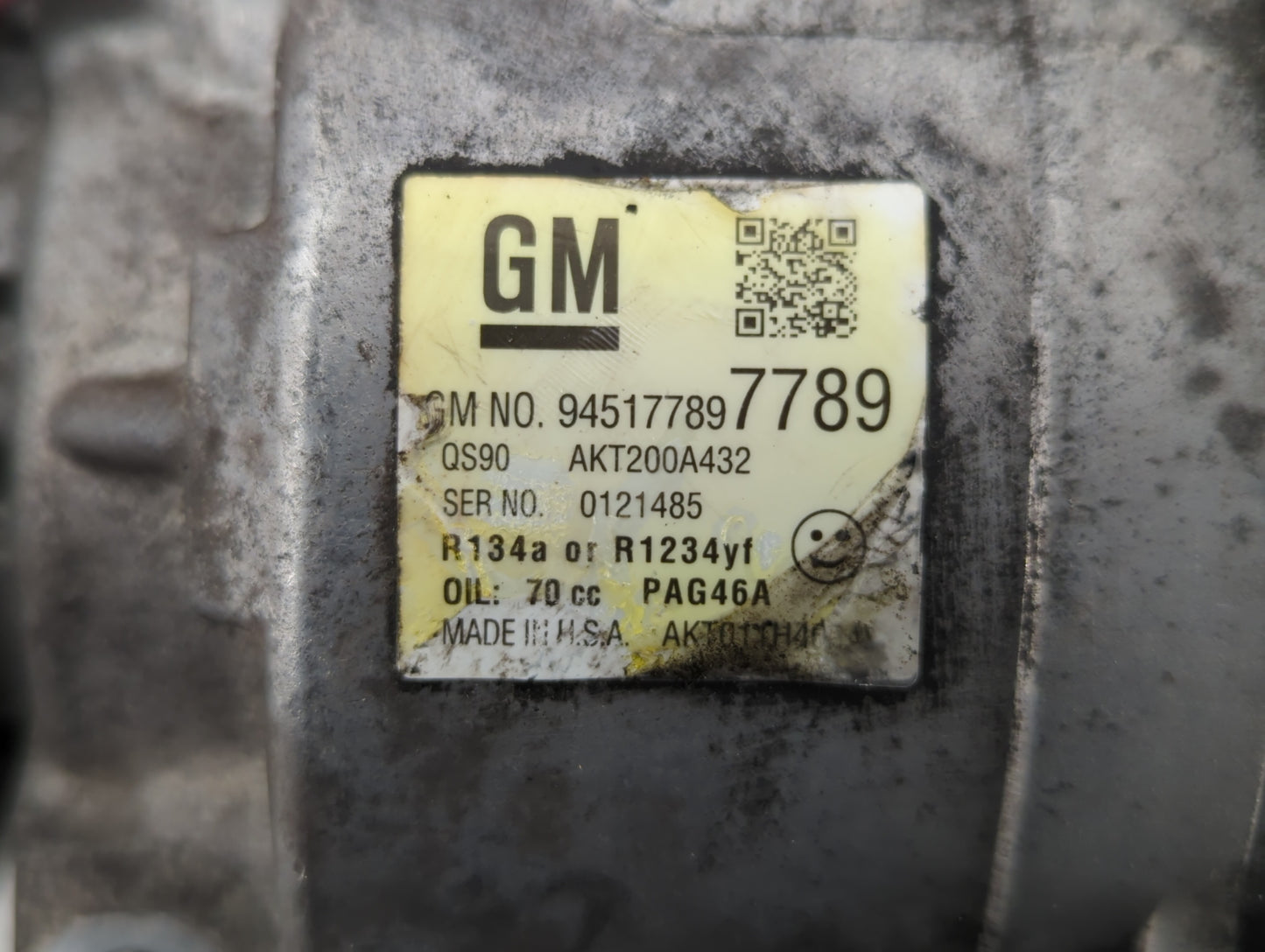 2016 Buick Encore Alternator Replacement Generator Charging Assembly Engine OEM P/N:95369542 94517789 Fits Fits 2005 OEM Use