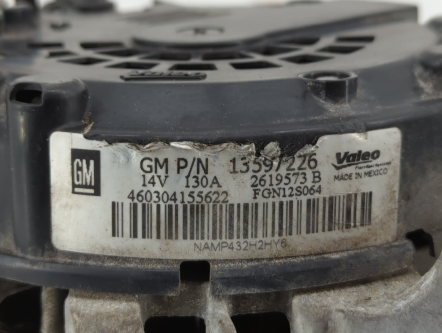 2013-2019 Buick Encore Alternator Replacement Generator Charging Assembly Engine OEM P/N:13577154 13597226 Fits OEM Used Aut