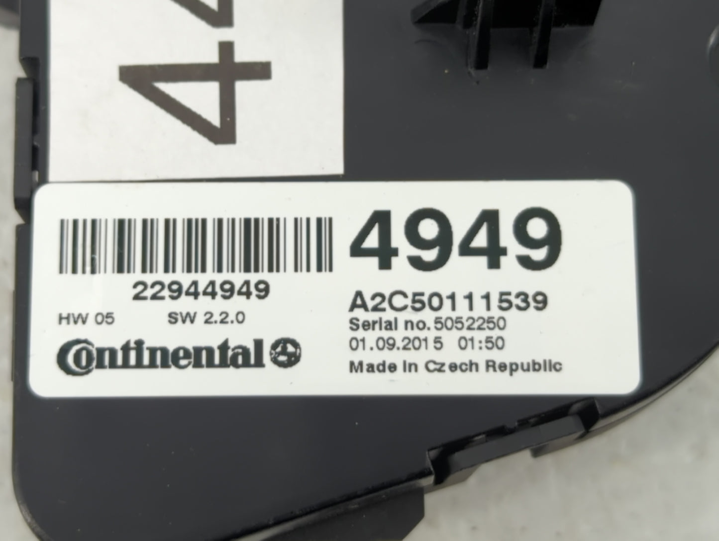 2013-2016 Buick Encore Climate Control Module Temperature AC/Heater Replacement P/N:22944949 22944943 Fits OEM Used Auto Par