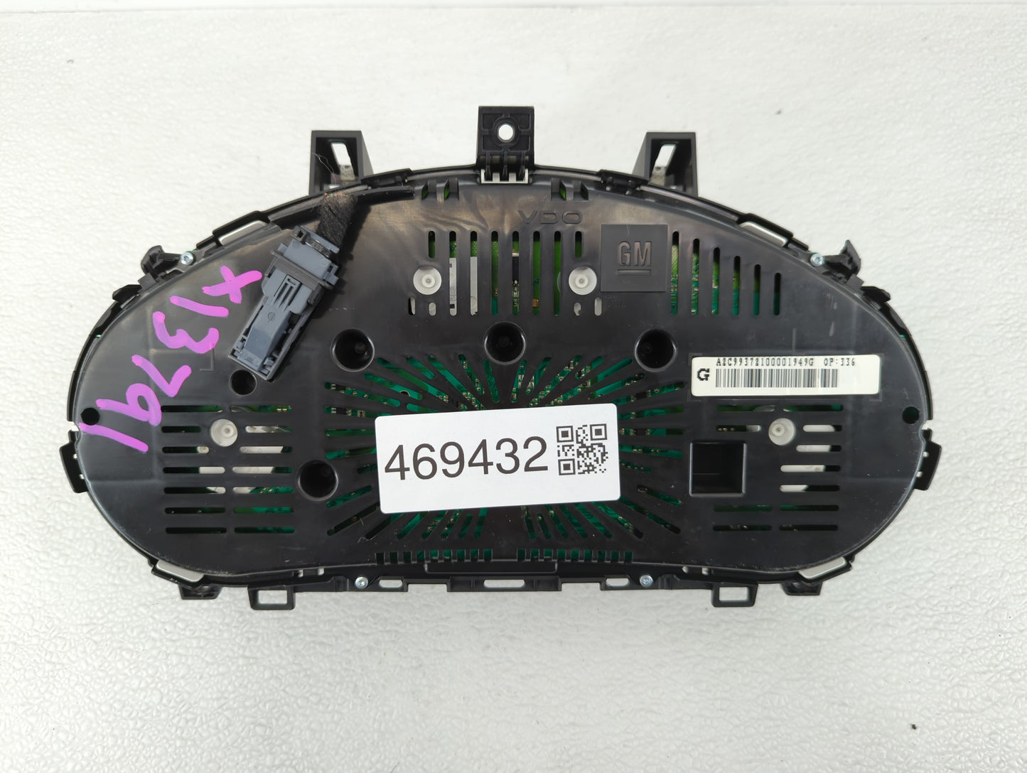 2016 Buick Encore Instrument Cluster Speedometer Gauges P/N:42347914 Fits OEM Used Auto Parts - Oemusedautoparts1.com