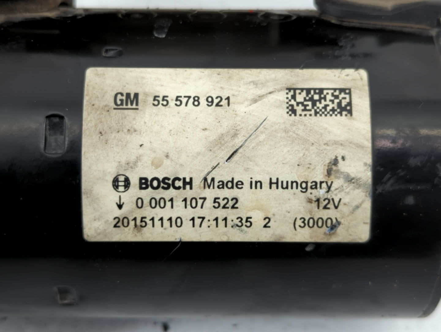 2014-2021 Buick Encore Car Starter Motor Solenoid OEM P/N:55 578 921 Fits Fits 2014 2015 2016 2017 2018 2019 2020 2021 OEM U