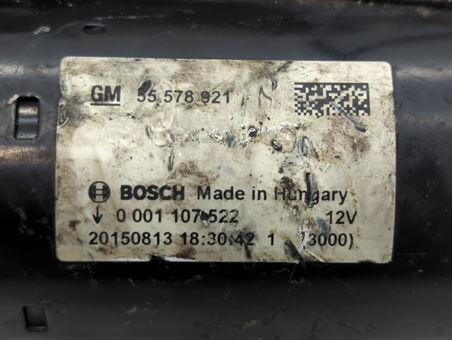 2014-2021 Buick Encore Car Starter Motor Solenoid OEM P/N:55 578 921 Fits Fits 2014 2015 2016 2017 2018 2019 2020 2021 OEM U