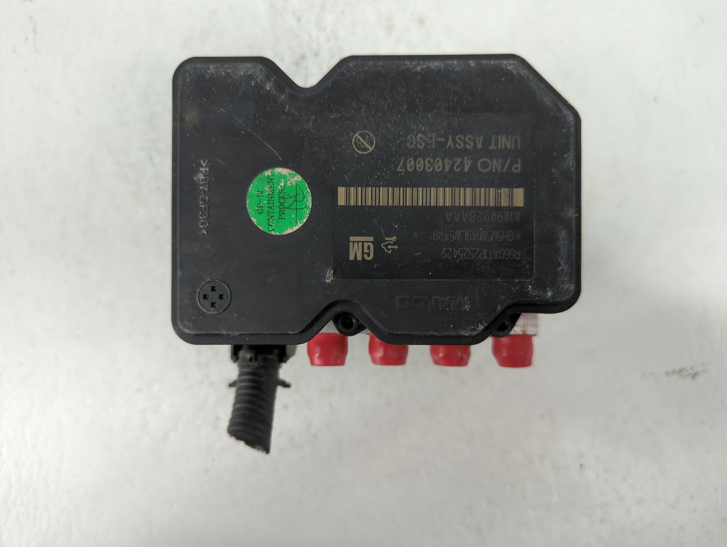 2016 Buick Encore ABS Pump Control Module Replacement P/N:42403007 Fits OEM Used Auto Parts - Oemusedautoparts1.com