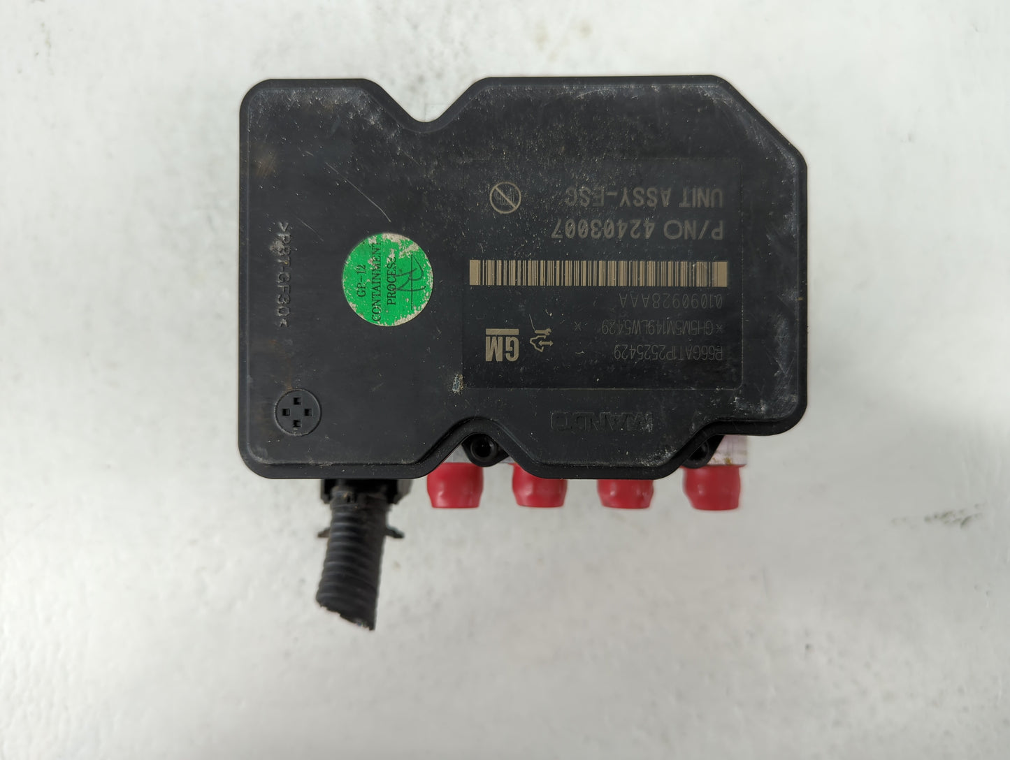 2016 Buick Encore ABS Pump Control Module Replacement P/N:42403007 Fits OEM Used Auto Parts - Oemusedautoparts1.com