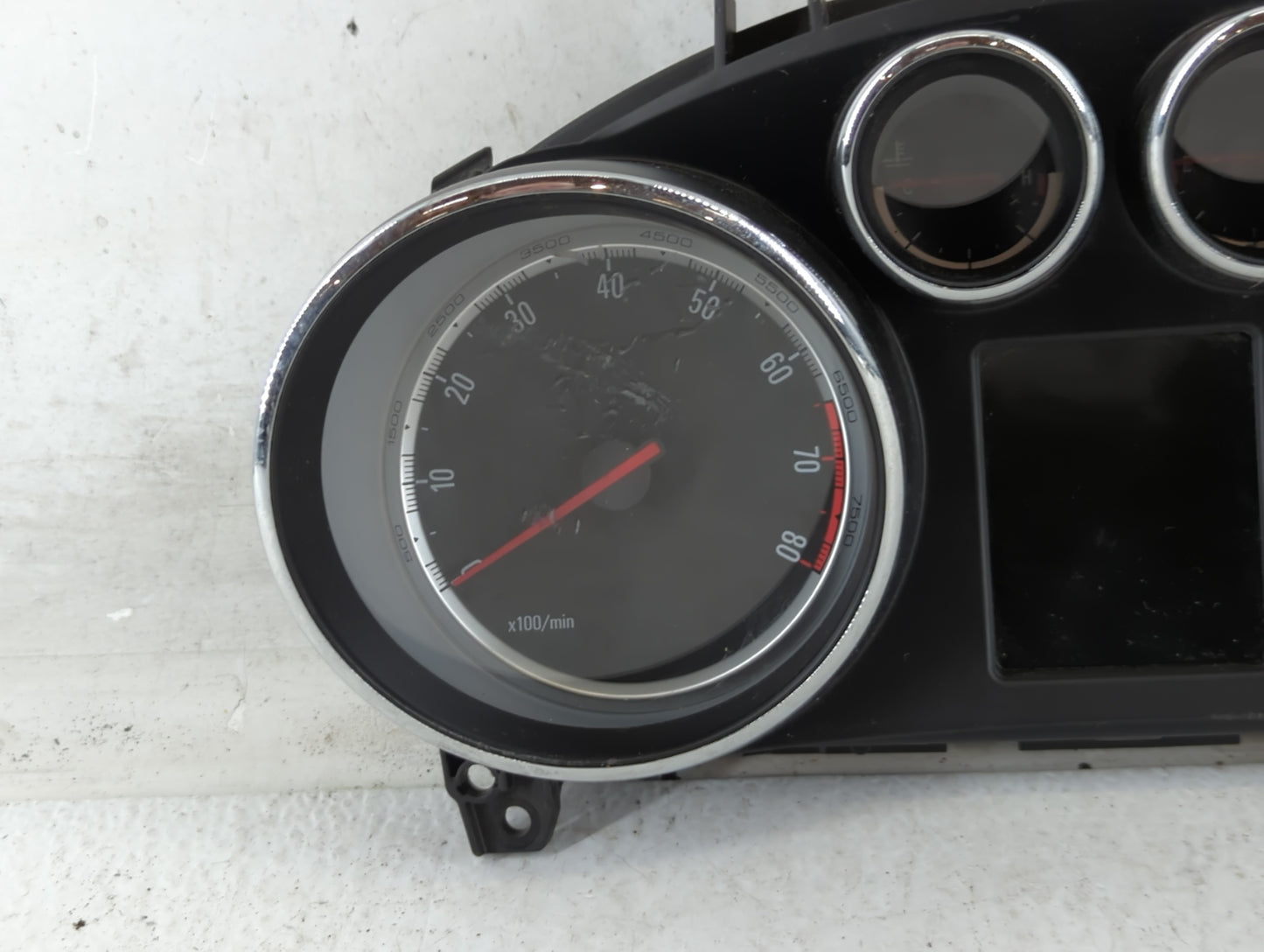 2016 Buick Encore Instrument Cluster Speedometer Gauges P/N:42347914 Fits OEM Used Auto Parts - Oemusedautoparts1.com