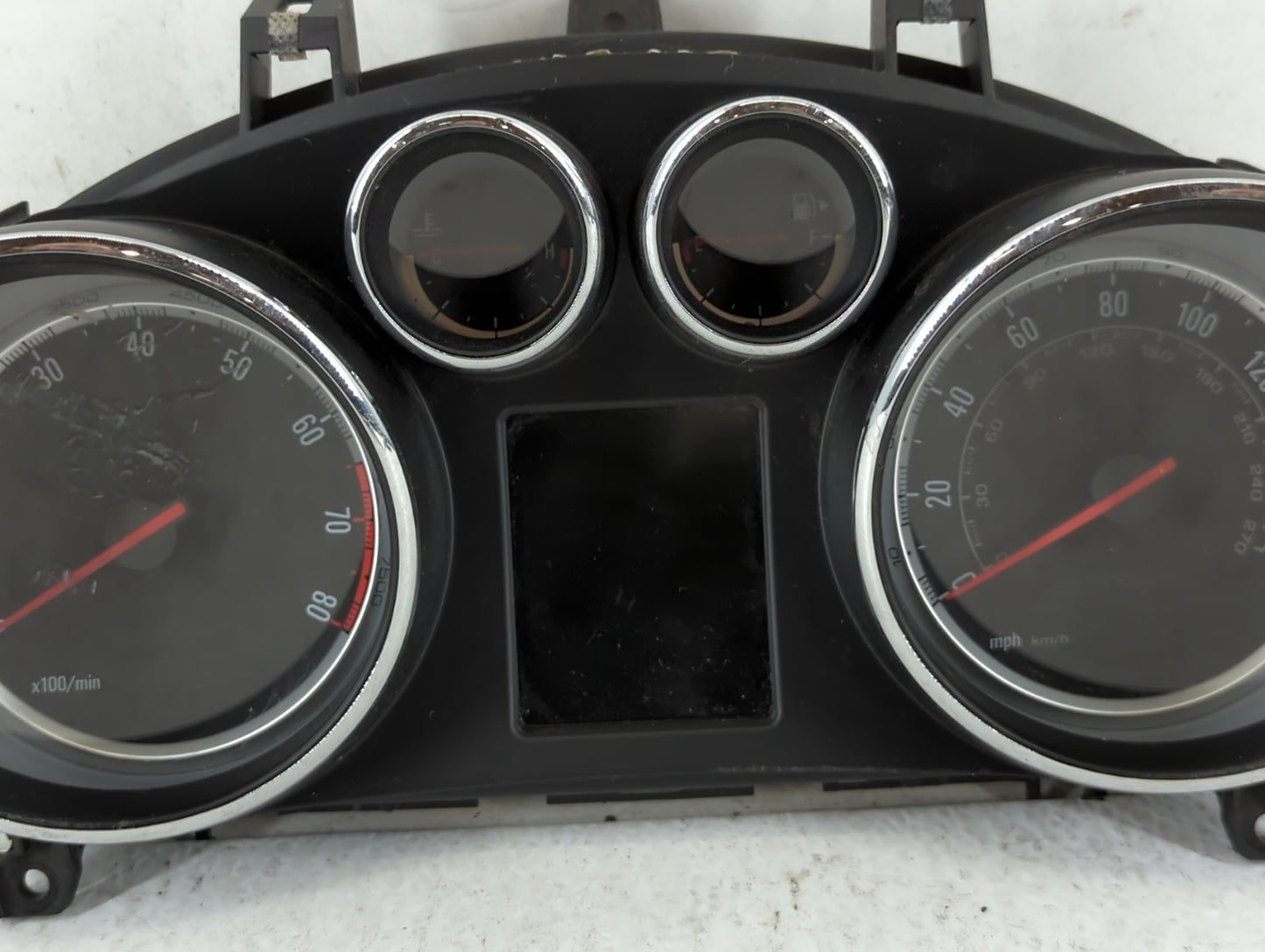 2016 Buick Encore Instrument Cluster Speedometer Gauges P/N:42347914 Fits OEM Used Auto Parts - Oemusedautoparts1.com