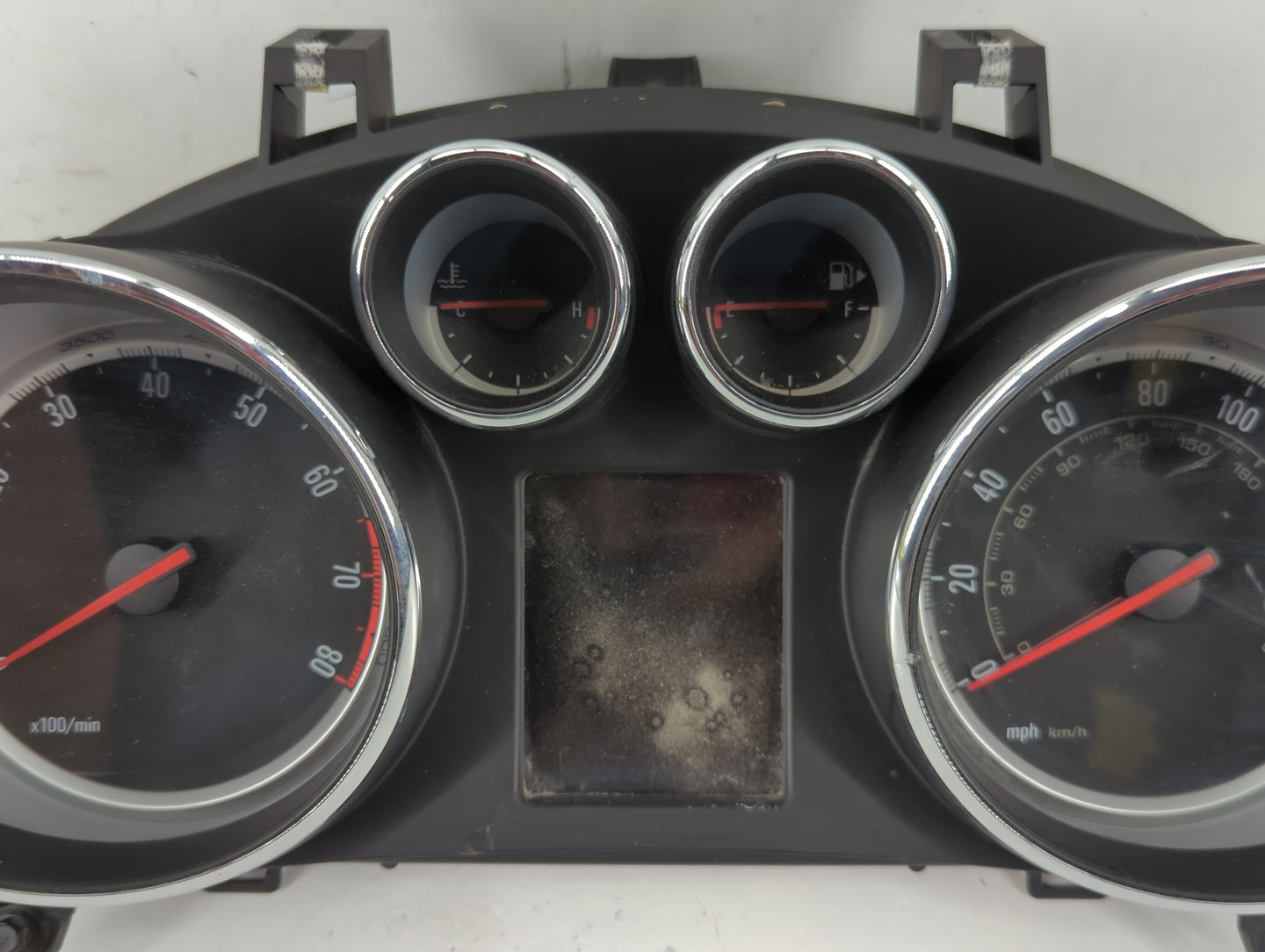 2016 Buick Encore Instrument Cluster Speedometer Gauges P/N:42347914 Fits OEM Used Auto Parts - Oemusedautoparts1.com