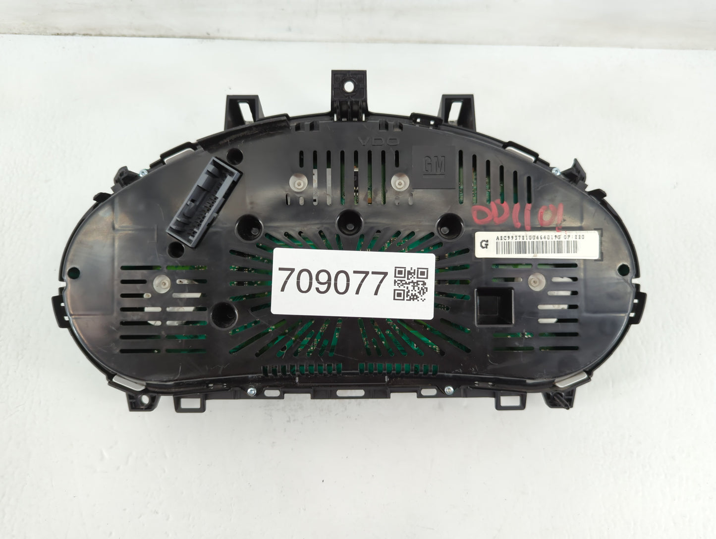 2016 Buick Encore Instrument Cluster Speedometer Gauges P/N:42347914 Fits OEM Used Auto Parts - Oemusedautoparts1.com