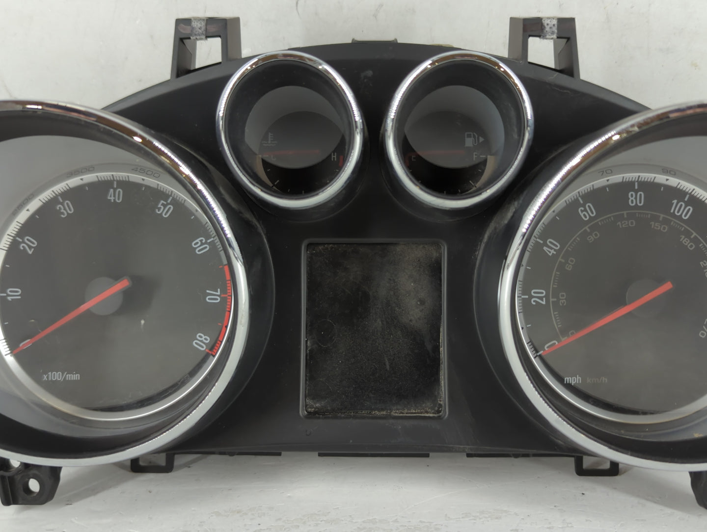 2016 Buick Encore Instrument Cluster Speedometer Gauges P/N:42347914 Fits OEM Used Auto Parts - Oemusedautoparts1.com