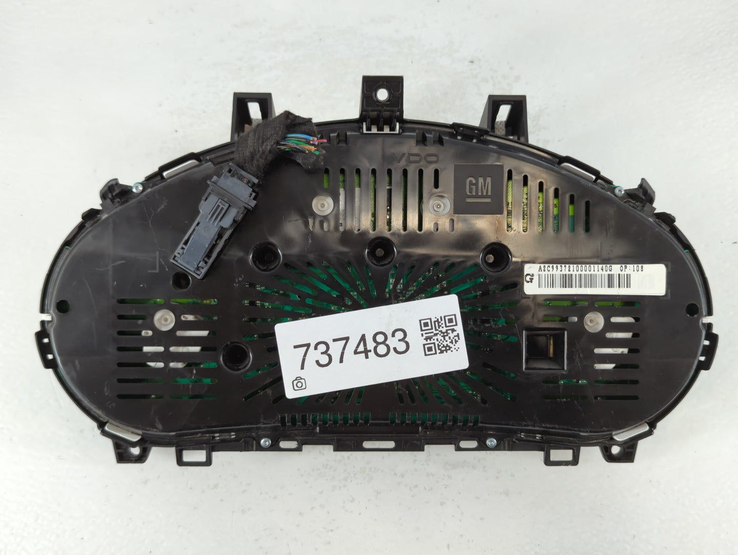 2016 Buick Encore Instrument Cluster Speedometer Gauges P/N:42347914 Fits OEM Used Auto Parts - Oemusedautoparts1.com