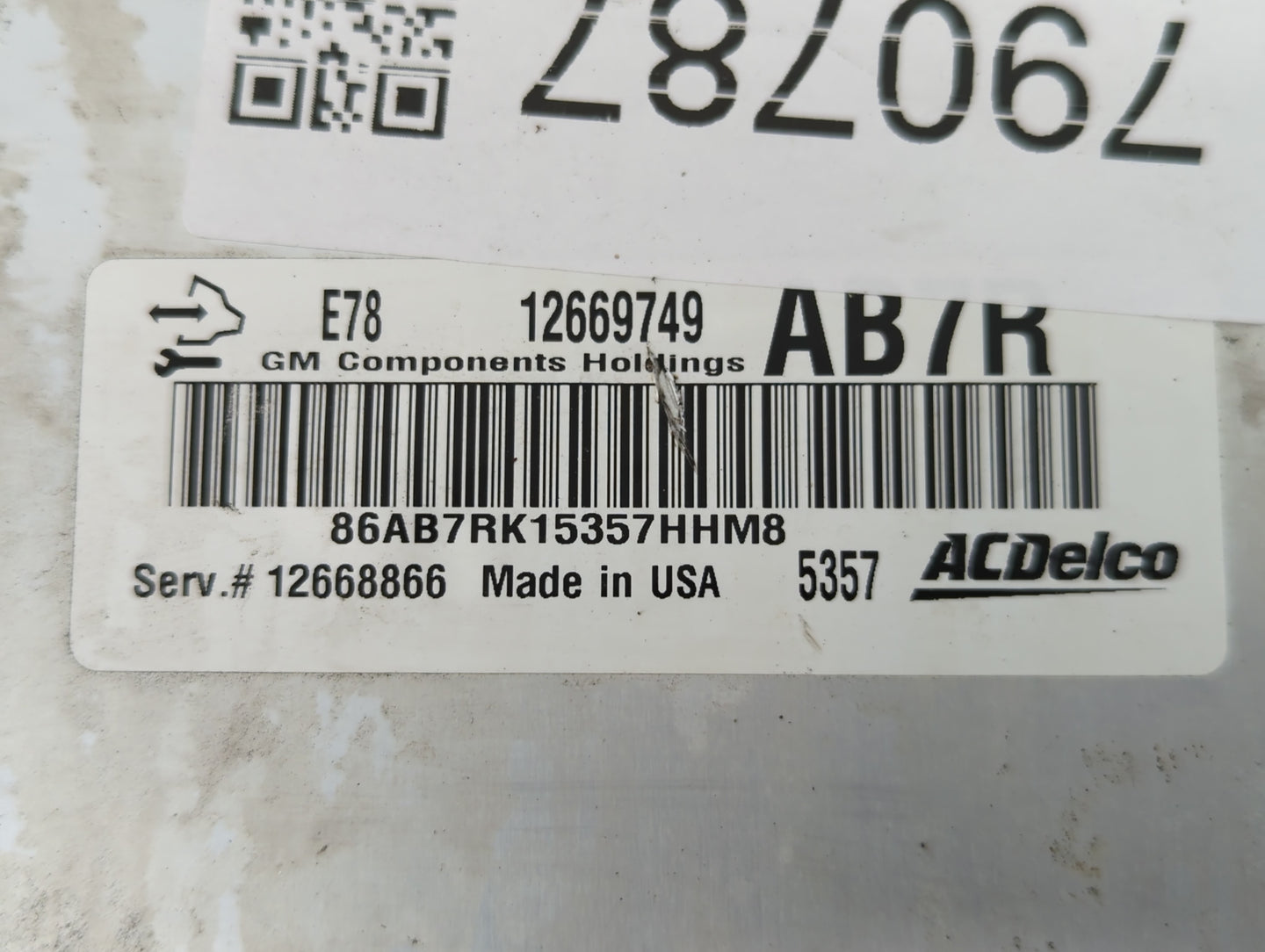 2013-2016 Buick Encore PCM Engine Control Computer ECU ECM PCU OEM P/N:12669749 Fits Fits 2011 2012 2013 2014 2015 2016 OEM 