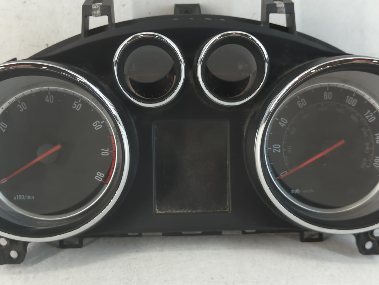 2016 Buick Encore Instrument Cluster Speedometer Gauges P/N:42347914 Fits OEM Used Auto Parts - Oemusedautoparts1.com