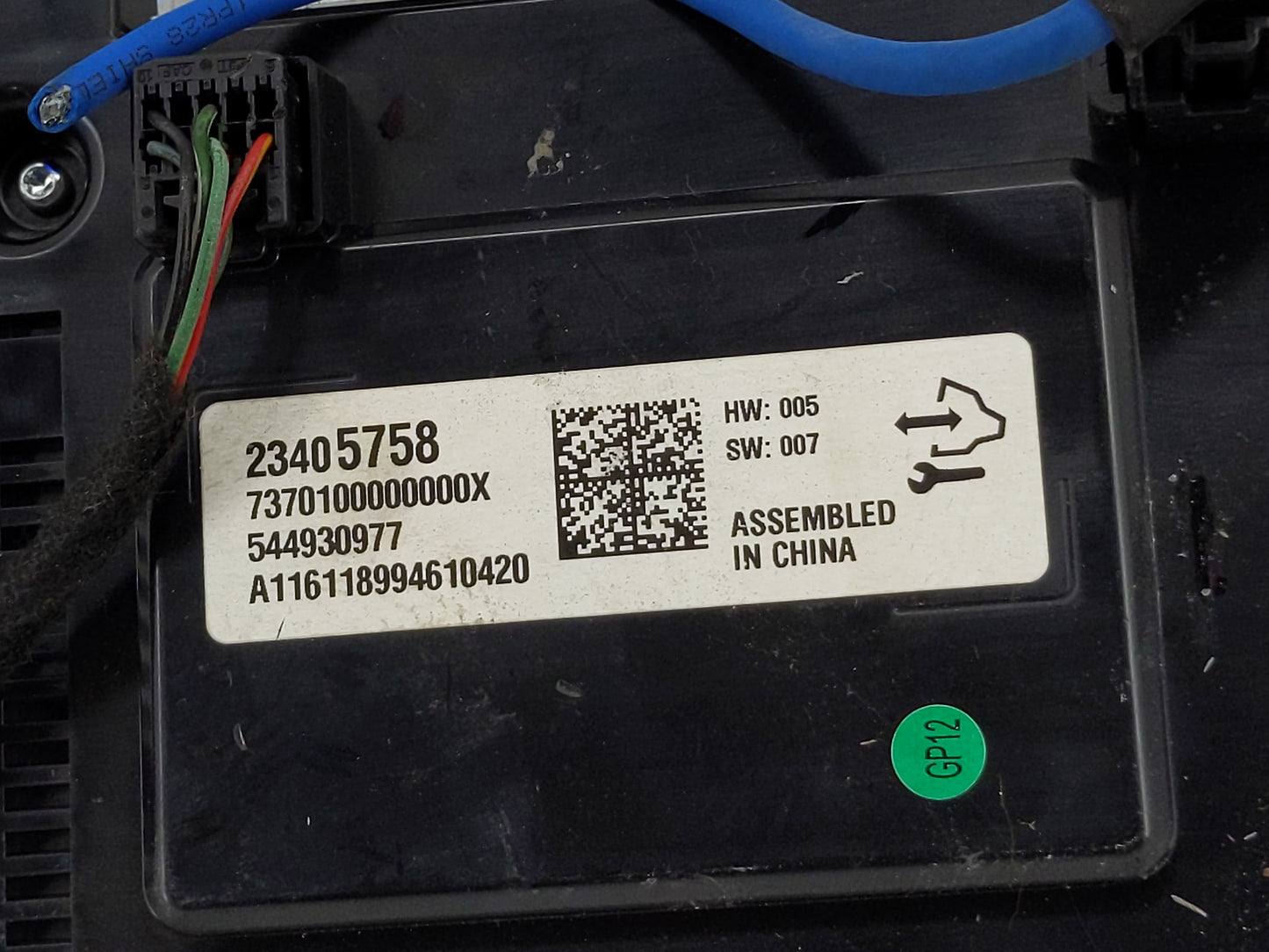 2016-2016 Buick Envision Radio Control Panel - Oemusedautoparts1.com