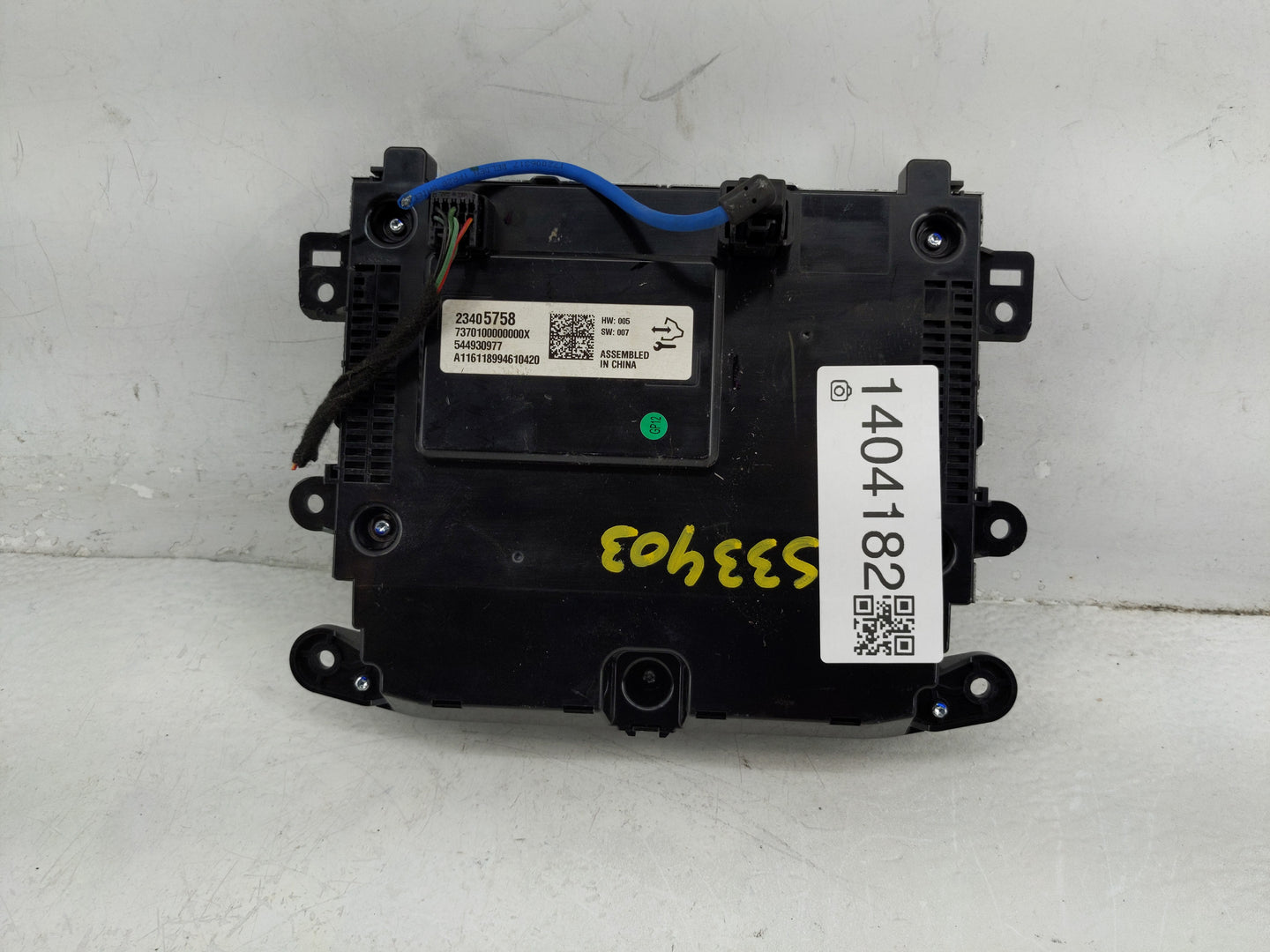 2016-2016 Buick Envision Radio Control Panel - Oemusedautoparts1.com