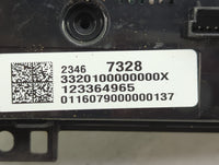 2016-2020 Buick Envision Climate Control Module Temperature AC/Heater Replacement P/N:23467328 3320100000X Fits OEM Used Aut