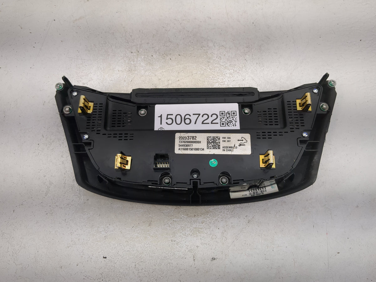 2016-2020 Buick Envision Climate Control Module Temperature AC/Heater Replacement P/N:23233782 7370200000000X Fits OEM Used 