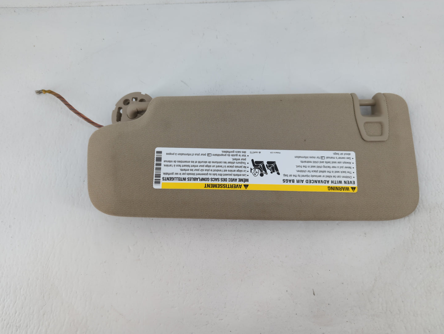 2016-2020 Buick Envision Sun Visor Shade Replacement Passenger Right Mirror Fits Fits 2016 2017 2018 2019 2020 OEM Used Auto