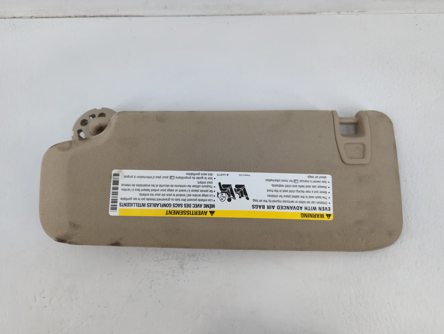2016-2020 Buick Envision Sun Visor Shade Replacement Passenger Right Mirror Fits Fits 2016 2017 2018 2019 2020 OEM Used Auto