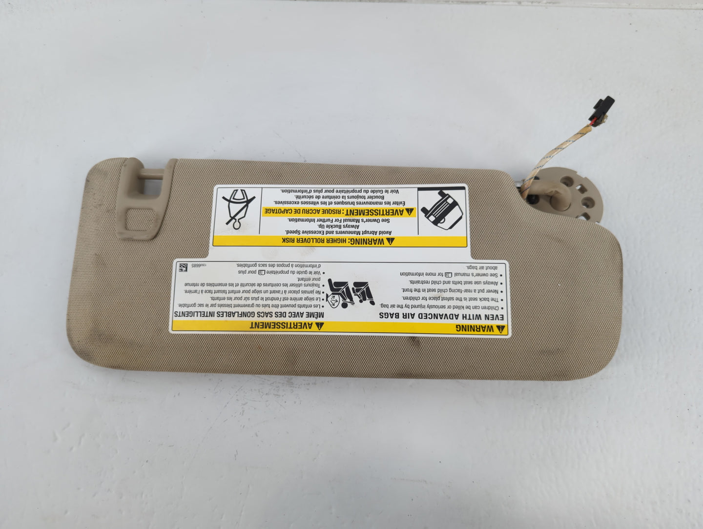 2016-2020 Buick Envision Sun Visor Shade Replacement Driver Left Mirror Fits Fits 2016 2017 2018 2019 2020 OEM Used Auto Par