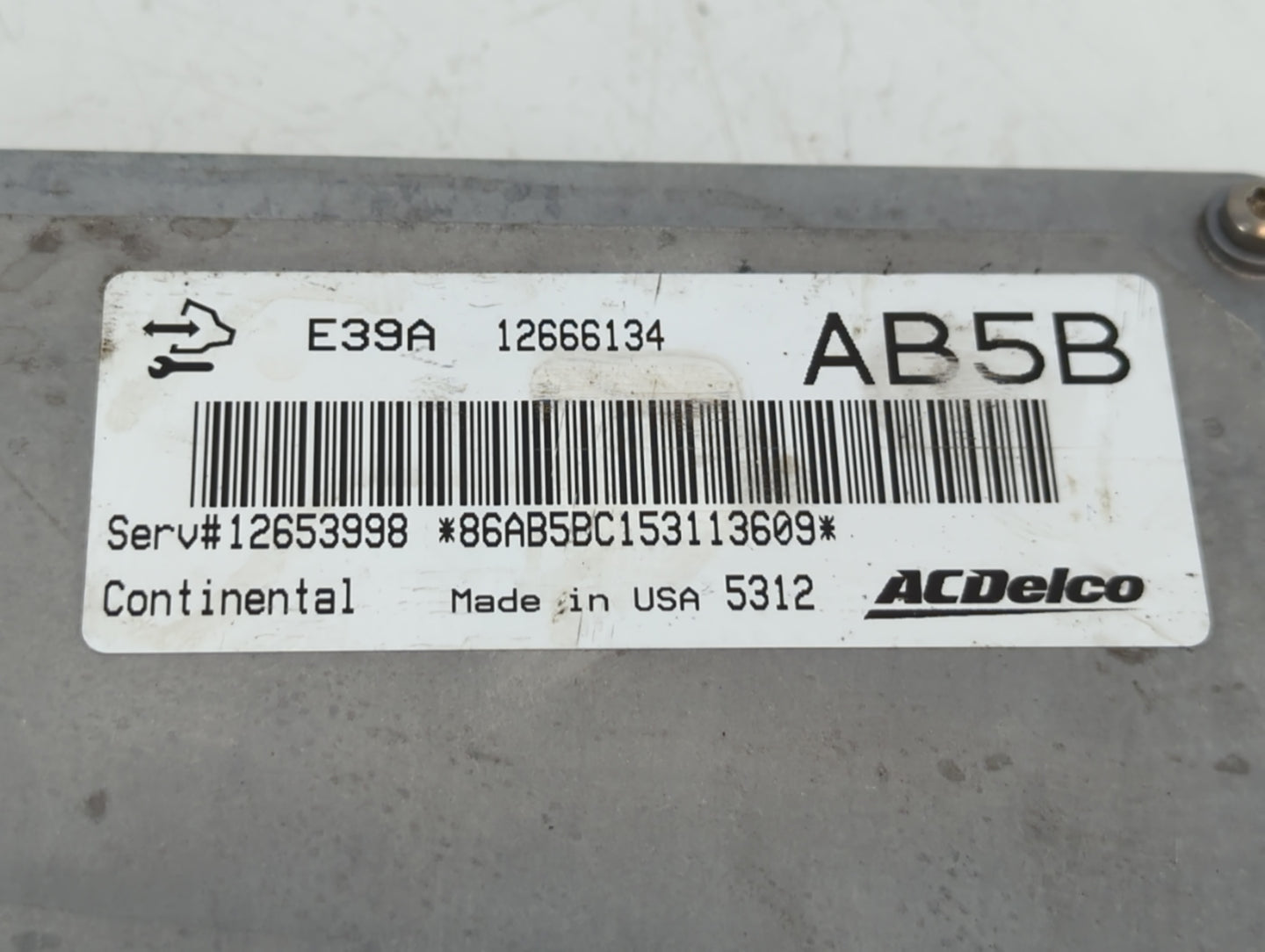 2013-2016 Buick Lacrosse PCM Engine Control Computer ECU ECM PCU OEM P/N:12666134 Fits Fits 2013 2014 2015 2016 OEM Used Aut