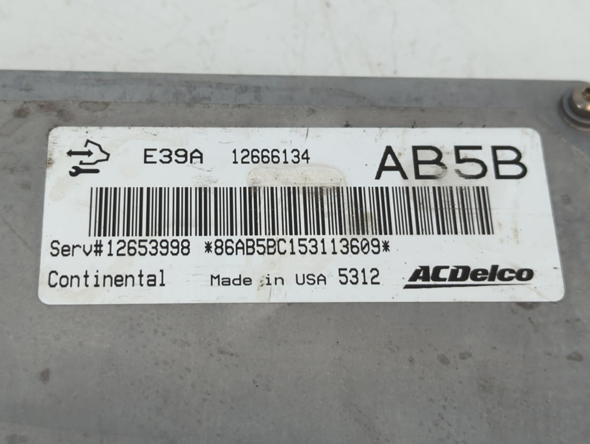 2013-2016 Buick Lacrosse PCM Engine Control Computer ECU ECM PCU OEM P/N:12666134 Fits 2013 2014 2015 2016 OEM Used Auto Par