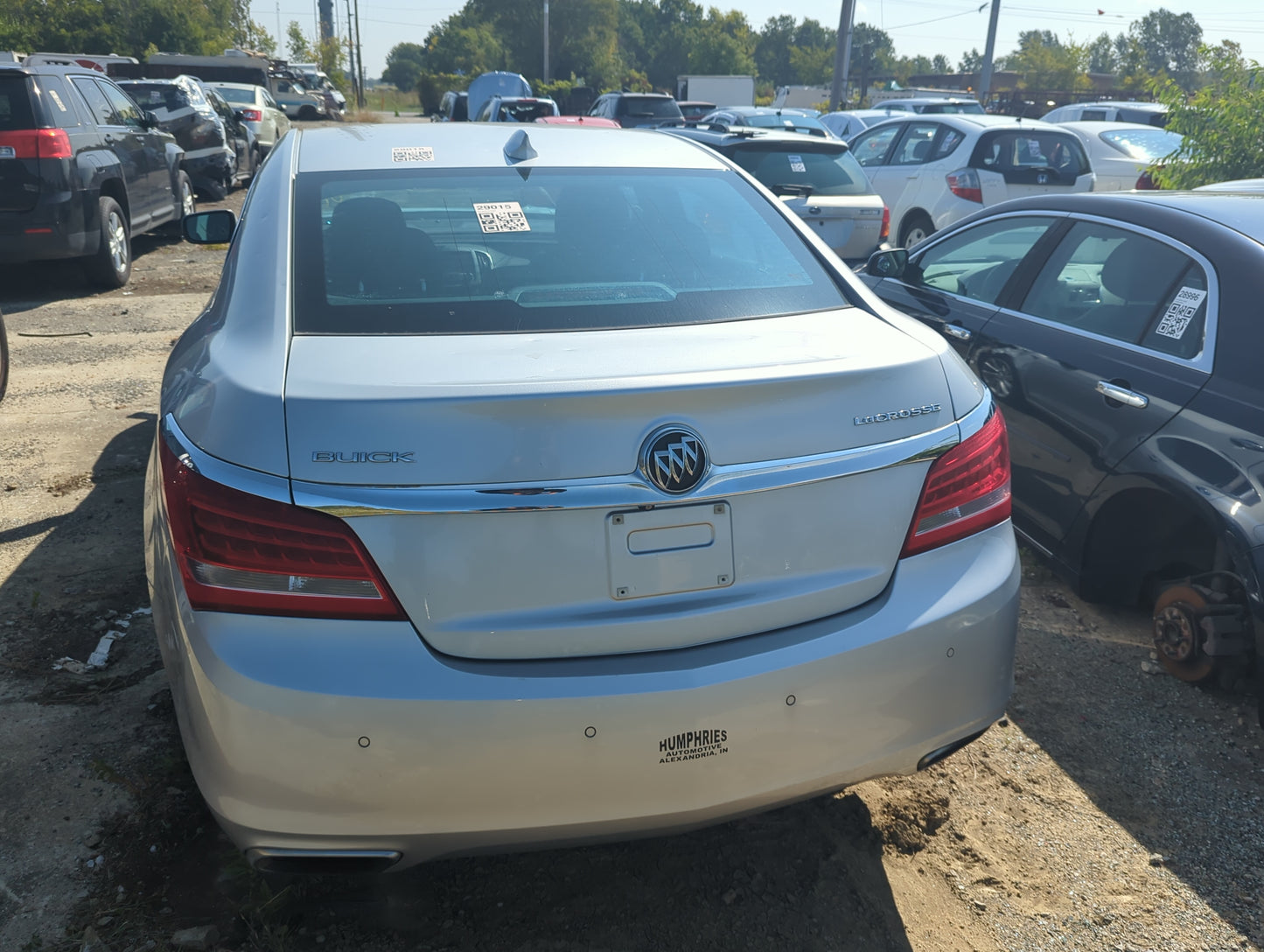 2014-2016 Buick Lacrosse Trunk/decklid/hatch/tailgate Oem - Oemusedautoparts1.com