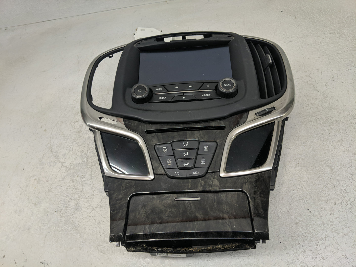 2014-2016 Buick Lacrosse Radio Control Panel 1255260 - Oemusedautoparts1.com