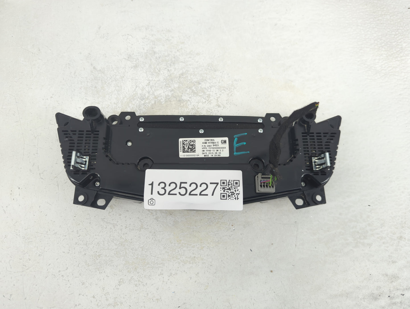 2014-2016 Buick Lacrosse Climate Control Module Temperature AC/Heater Replacement P/N:26679453 Fits Fits 2014 2015 2016 OEM 