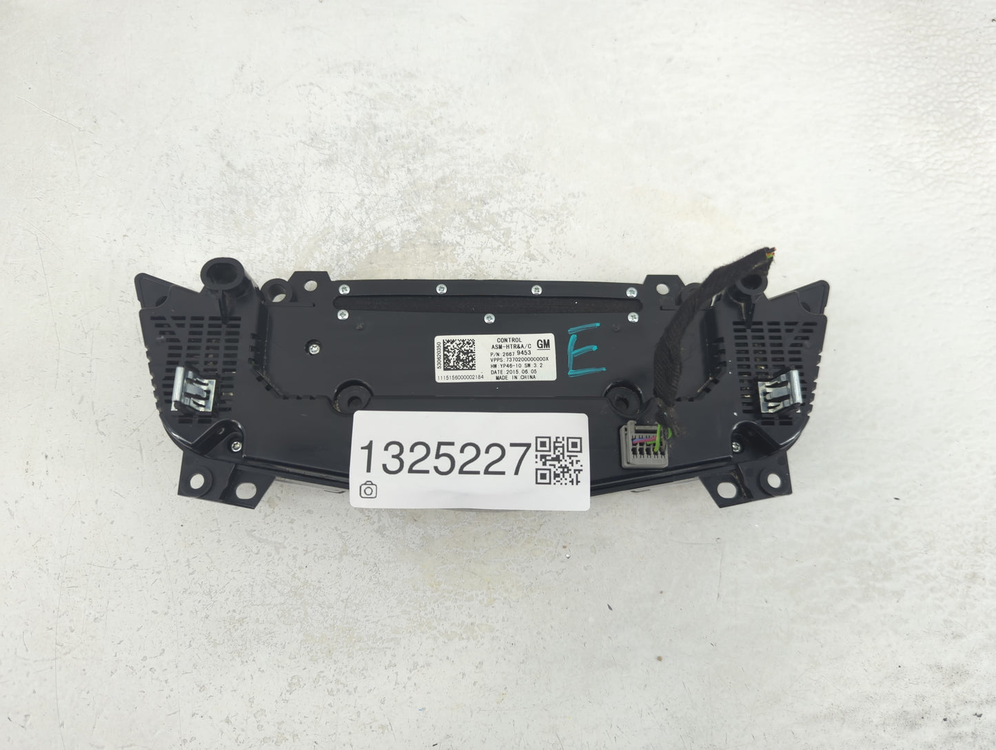 2014-2016 Buick Lacrosse Climate Control Module Temperature AC/Heater Replacement P/N:26679453 Fits Fits 2014 2015 2016 OEM 