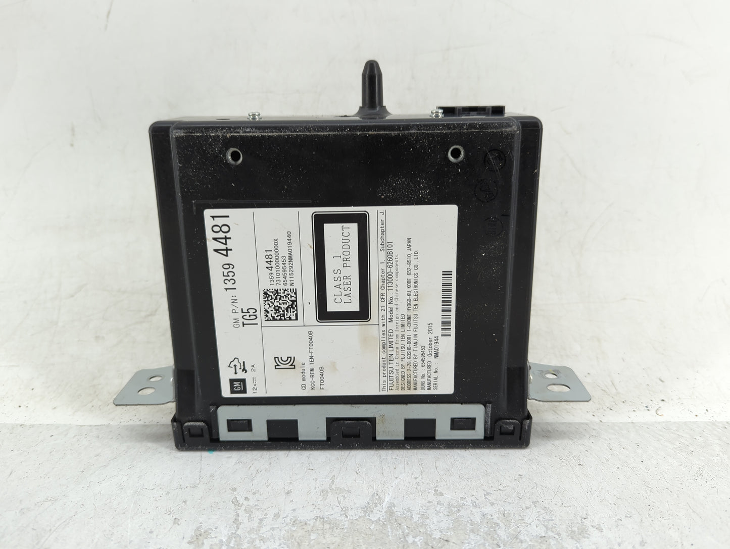 2015-2016 Buick Lacrosse Radio AM FM Cd Player Receiver Replacement P/N:13594481 Fits Fits 2015 2016 2017 2018 2019 2020 OEM
