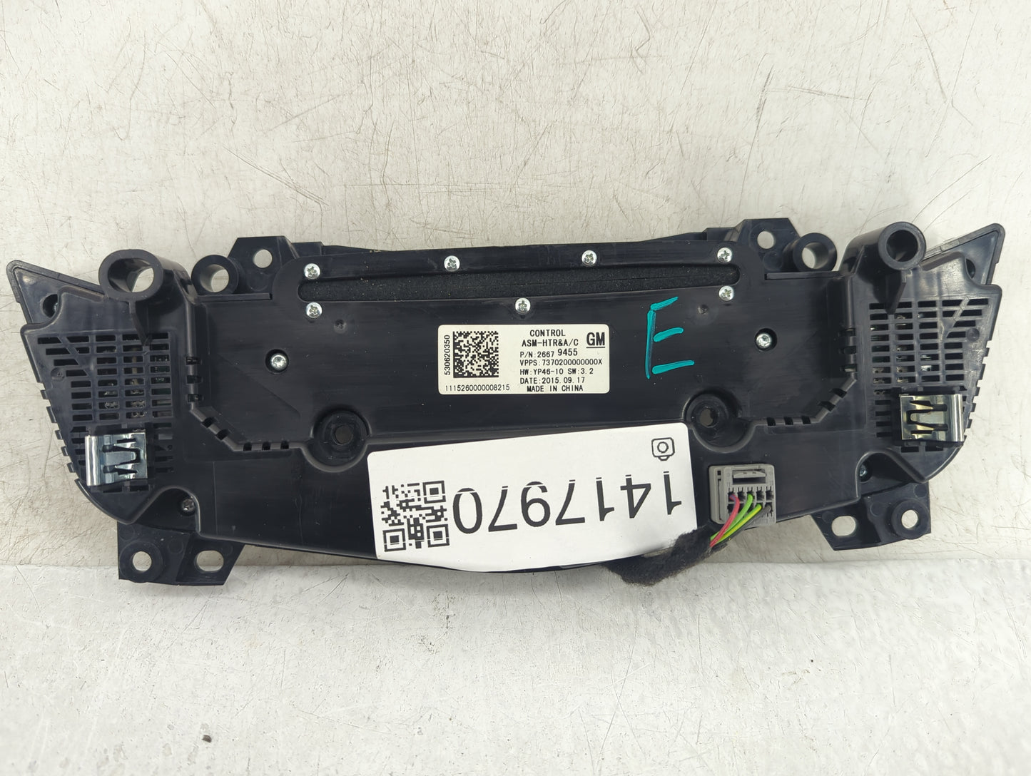 2014-2016 Buick Lacrosse Ac Heater Climate Control Temperature Oem - Oemusedautoparts1.com