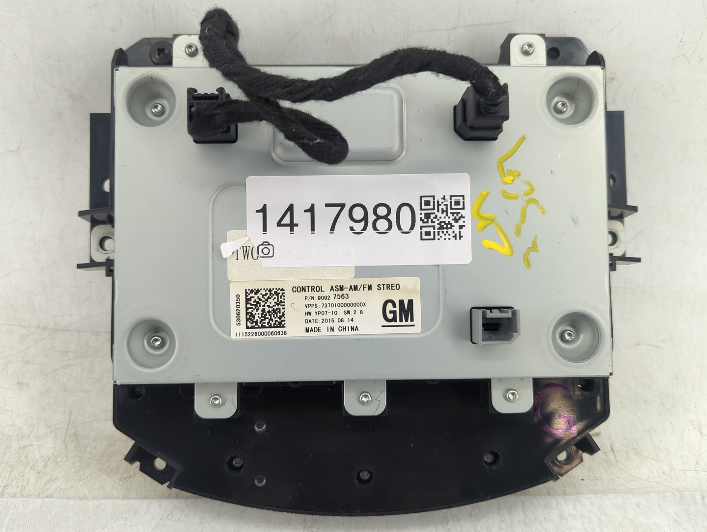 2014-2016 Buick Lacrosse Radio Control Panel - Oemusedautoparts1.com