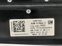 2014-2016 Buick Lacrosse Climate Control Module Temperature AC/Heater Replacement P/N:26679455 YP46-10 Fits Fits 2014 2015 2